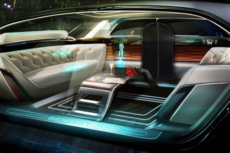 Bentley Luxury Interiors For Autonomous Cars