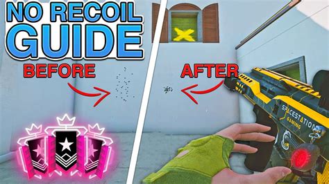 How To Get No Recoil A Recoil Guide Rainbow Six Siege Shadow Legacy