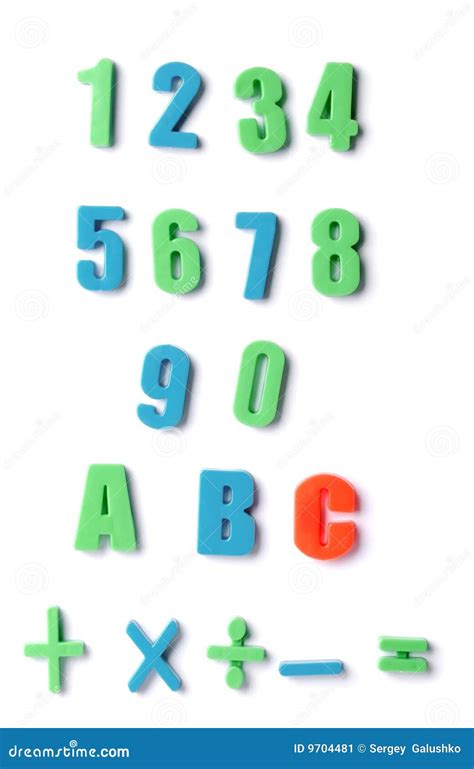 Set Numeral Stock Image Image Of Addition Mathematical 9704481
