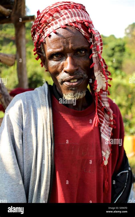Ethiopian Man Stock Photo Alamy