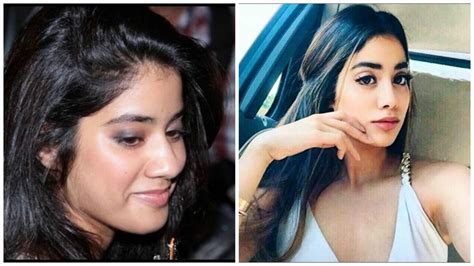 Shocking The Recent Rumours Are That Jhanvi Kapoor Did A Nose Job