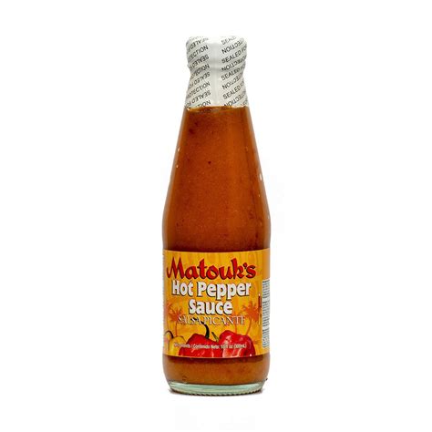 Buy Matouks Hot Pepper Sauces 10oz Caribshopper