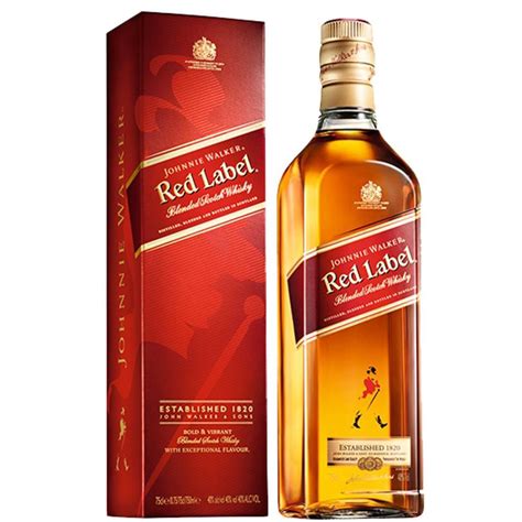 Johnnie Walker Red Label Blended Scotch Whiskey 750ml Kosher Wine Direct
