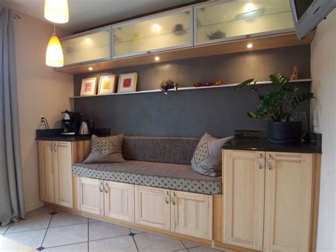 They can also be built out of kitchen cabinets you can pick up at any home improvement store and a. DIY Ikea Banquette III | kitchen | Pinterest | Banquettes ...