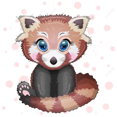 Cute Red Panda Anime