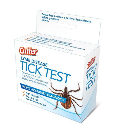 Cutter Lyme Disease Tick Test Tss Safety