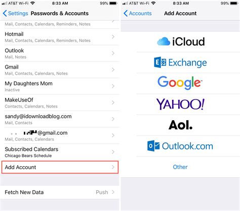 How To Add An Email Account To Mail On Iphone Ipad And Mac