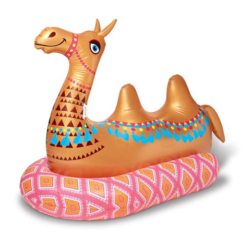 Play Day Mega Inflatable Ride On Camel Pool Float Best Inflatable