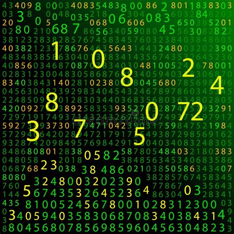 Green Binary Computer Code Repeating Vector Background Eps 10 Vector