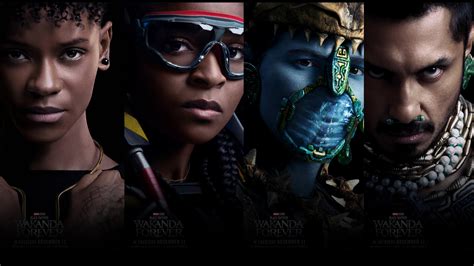 Black Panther Wakanda Forever Offers New Looks With Character Posters