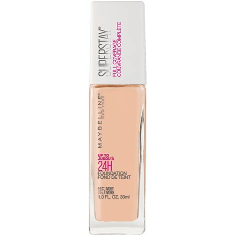 Maybelline Super Stay Full Coverage Liquid Foundation Makeup Ivory 1