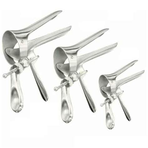 Buy Forgesy Pcs Stainless Steel Reusable Cusco Vaginal Speculum Set
