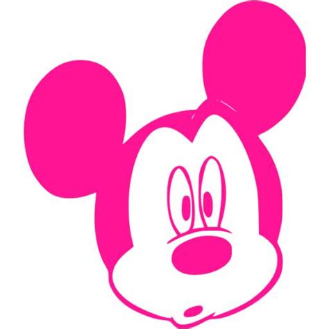 Deep Pink Mickey Mouse 36 Icon Free Deep Pink Mickey Mouse Icons