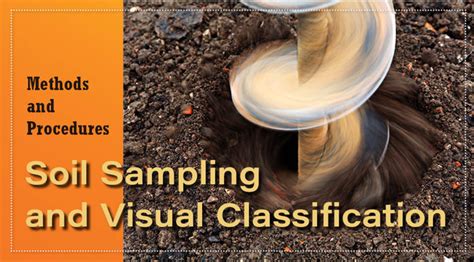 Soil Sampling And Visual Classification Methods And Procedures Gilson Co