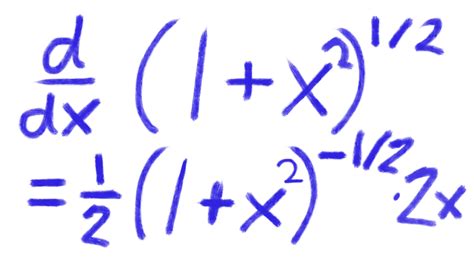 Steps For Finding A Derivative Of A Function With A Square Root