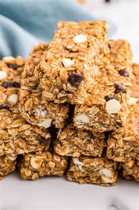 Homemade Granola Bars Easy Dessert Recipes