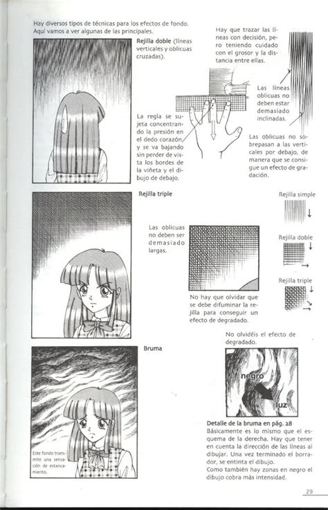 Dibujo Técnicas Cómo Dibujar Manga Libro 2 Técnicas 117 Pag