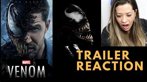 Reaction Venom Trailer Youtube