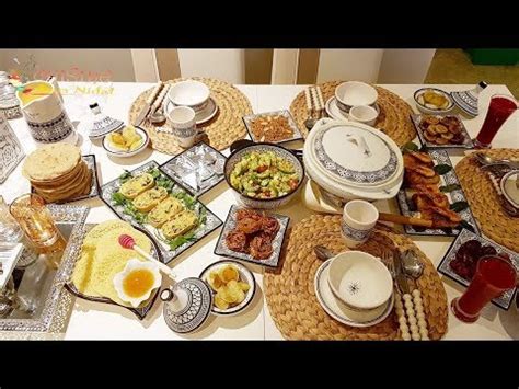 مائدة رمضان 2018/أفكار و اقتراحات لوصفات حضريها لعائلتك و ...