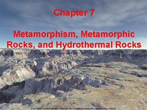 Chapter 7 Metamorphism Metamorphic Rocks And Hydrothermal Rocks