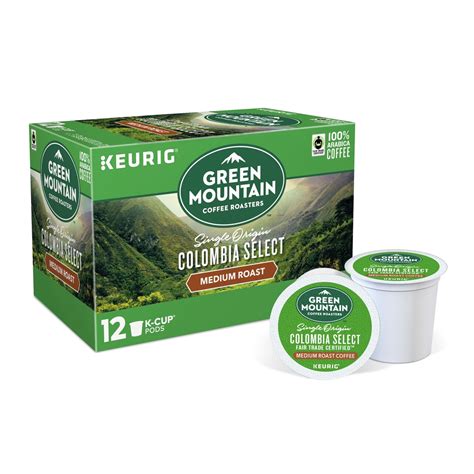 Green Mountain K Cup Columbian Fair Trade Select 12 Ct K Cups