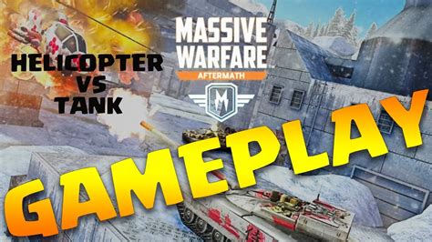 Massive Warfare Helicopter Vs Tank Battles Gameplay Walkthrough 2021