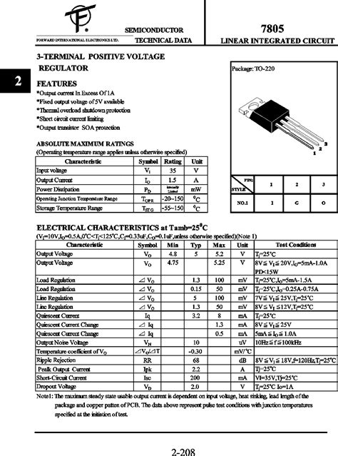 Datasheet Voltage Regulator Ic Pinout And Example Circuits Vrogue
