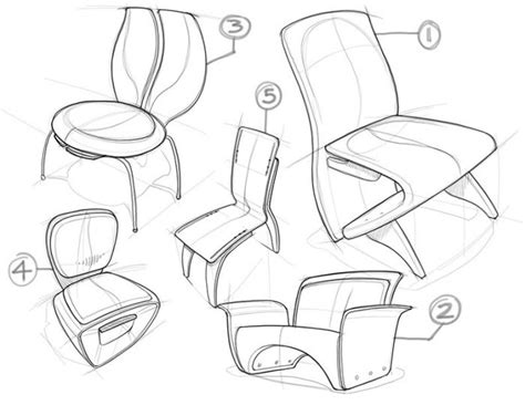 Side Chair Concepts For Autodesk Native Sketchbook Pro Sketches Ikea