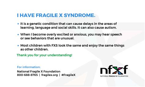 Awareness — National Fragile X Foundation