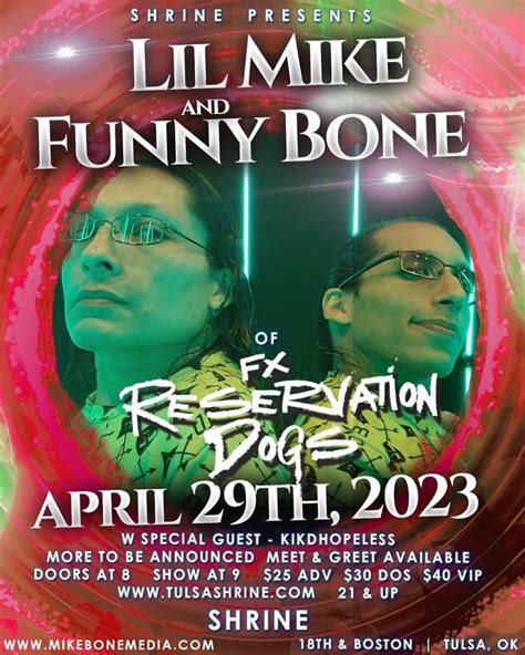 Lil Mike And Funny Bone Of Reservation Dogs Live At The Shrine Venue