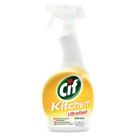 Cif Ultrafast Kitchen Spray 450 Ml Kitchen Iceland Foods