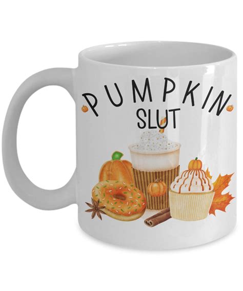 See more ideas about halloween, halloween coffee, coffee. Pumpkin Slut Fall Coffee Mugs - Funny Halloween Gift | The ...