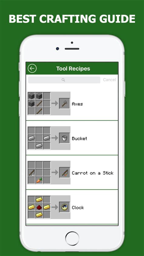 Crafting Guide For Minecraft Free Voor Iphone Download