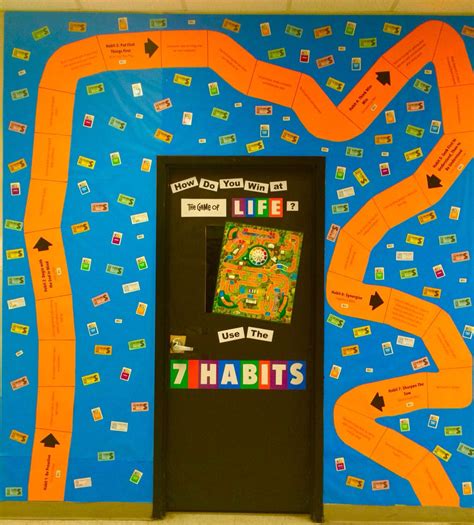 Leader In Me 7 Habits Door Decoration The Game Of Life Leader In Me