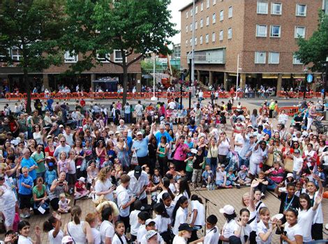 Bbc Coventry And Warwickshire In Pictures Broadgate Street Party