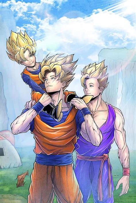 Goku ~ Gohan ~ Goten Dbz Dragon Ball Z Anime