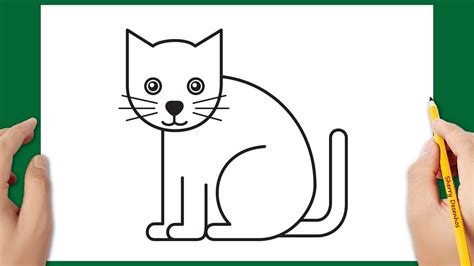 Como Desenhar Um Gato Easy Drawings Dibujos Faciles Dessins