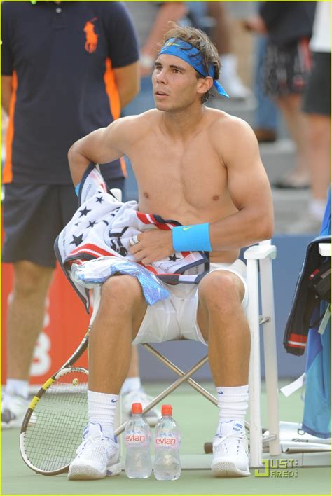 Rafael Nadal Shirtless At The U S Open Photo Rafael Nadal Shirtless Pictures