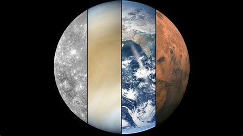 Mercury Venus Earth Mars 3840x2160 Rspace