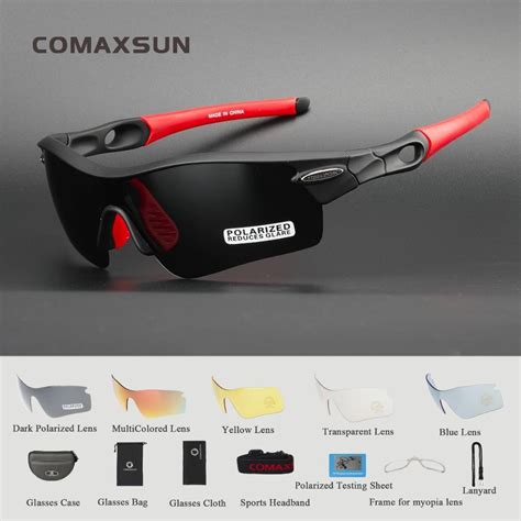 2021 comaxsun professional polarized cycling glasses bike goggles sports bicycle sunglasses uv