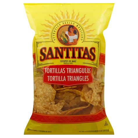 Santitas Corn Blend Tortilla Chips Shop Chips At H E B