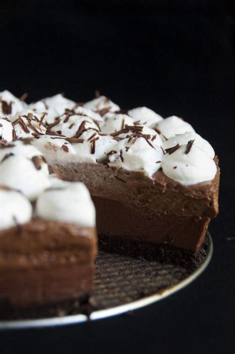 Chocolate Hazelnut No Bake Cheesecake Baked Dessert Recipes