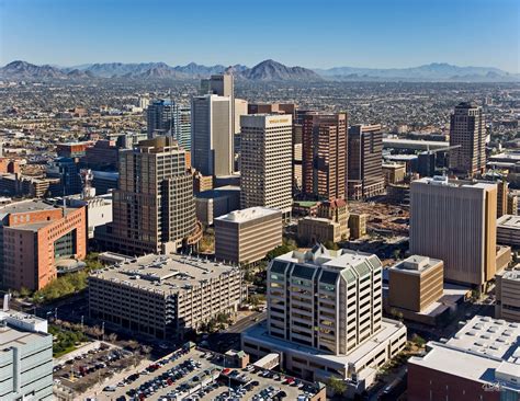 Phoenix skyline | Phoenix AZ | Downtown phoenix, Phoenix arizona, Arizona
