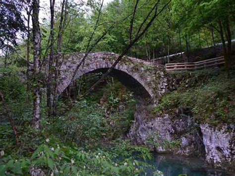 Napoleon Bridge Over River Nadiža Travel Slovenia