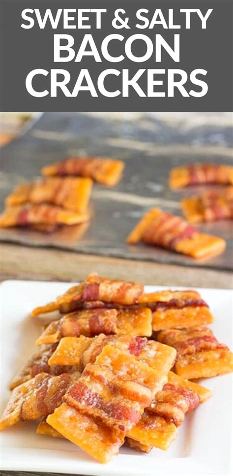 Sweet Bacon Crackers Pear Tree Kitchen