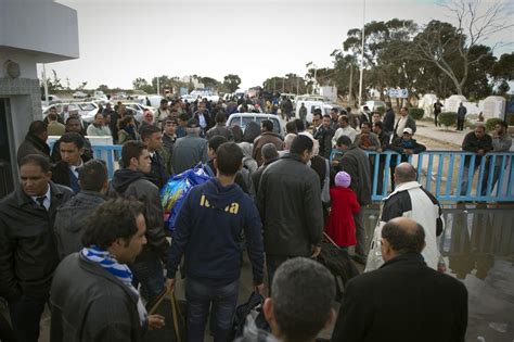 Chaos And Desperation At Tunisian Libyan Border The Takeaway Wnyc