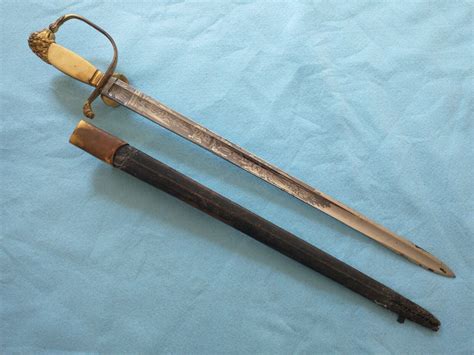 Fine German Sword Hirschfanger Ludwig 1st Of Bavaria Ebay