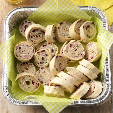 When you're ready to start planning the menu for your this list of finger food ideas are fun and affordable. Black Forest Ham Roll-Ups Recipe | Taste of Home