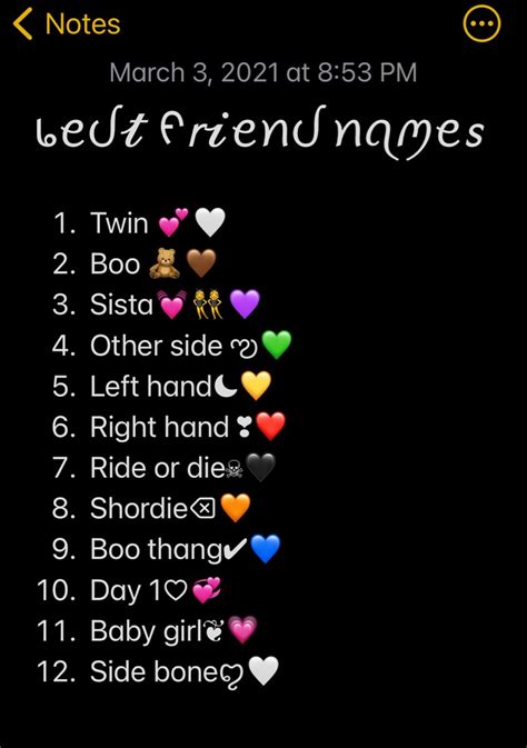 💙💚💗 Cute Nicknames For Girlfriend And Boyfriend