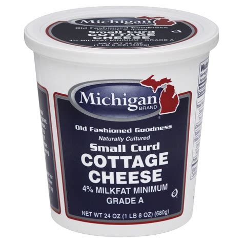 Michigan Brand 4 Milkfat Small Curd Cottage Cheese 24 Oz Shipt